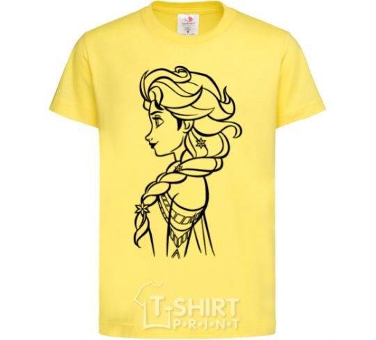 Kids T-shirt Anna profile cornsilk фото