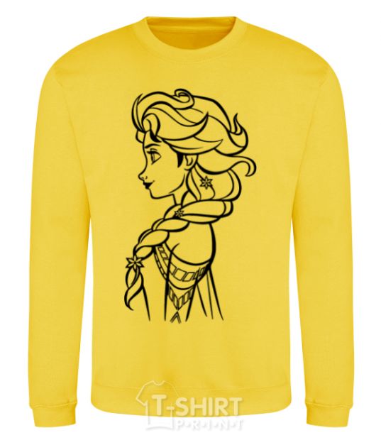 Sweatshirt Anna profile yellow фото