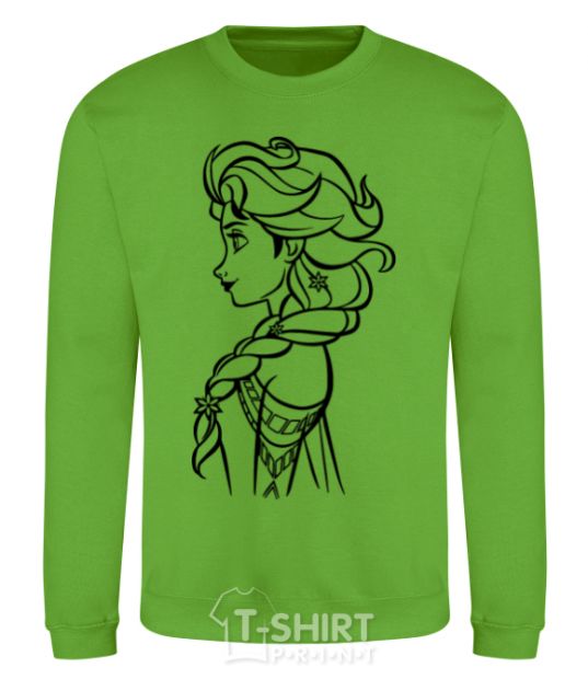 Sweatshirt Anna profile orchid-green фото