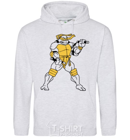 Men`s hoodie Michelangelo sport-grey фото