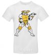 Men's T-Shirt Michelangelo White фото