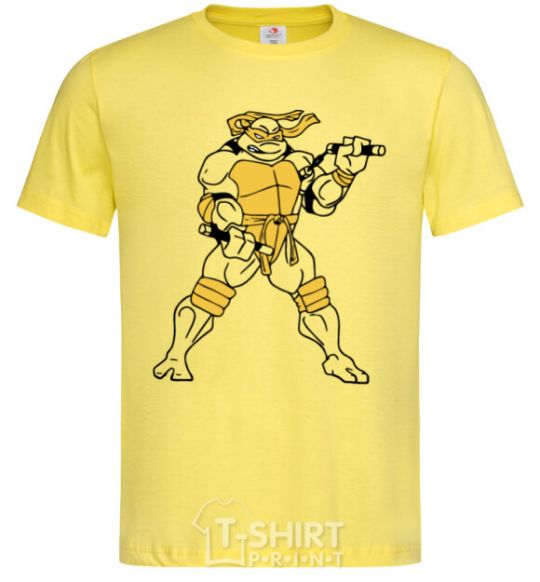 Men's T-Shirt Michelangelo cornsilk фото