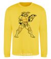 Sweatshirt Michelangelo yellow фото