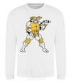 Sweatshirt Michelangelo White фото