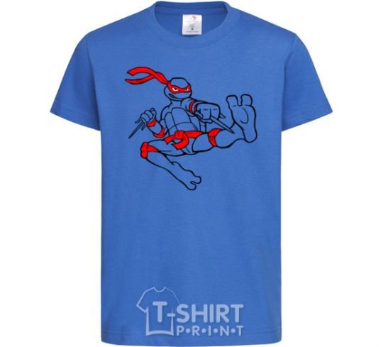 Kids T-shirt Raphael royal-blue фото