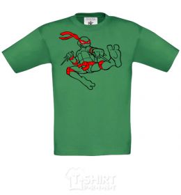 Kids T-shirt Raphael orchid-green фото
