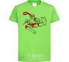 Kids T-shirt Raphael orchid-green фото