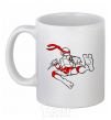 Ceramic mug Raphael White фото