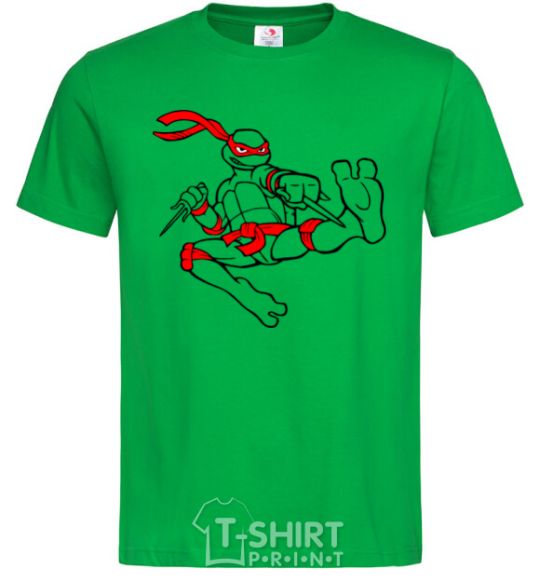 Мужская футболка Рафаель Зеленый фото