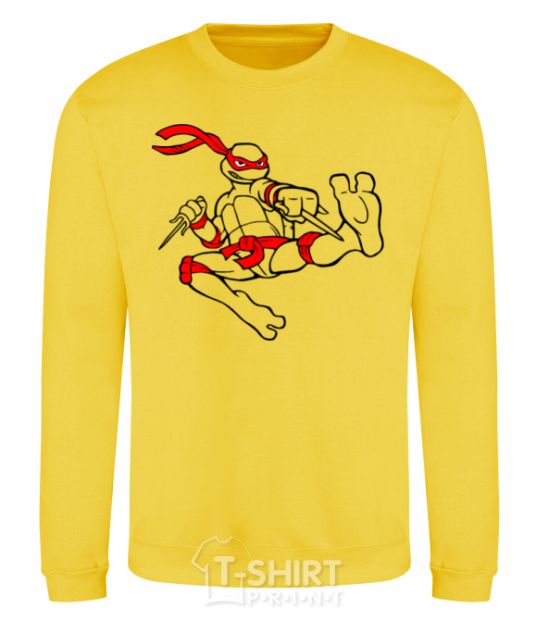 Sweatshirt Raphael yellow фото