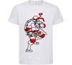 Kids T-shirt Raphael fight White фото