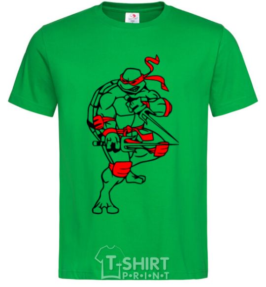 Men's T-Shirt Raphael fight kelly-green фото