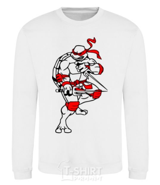 Sweatshirt Raphael fight White фото