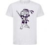 Kids T-shirt Donatello White фото