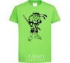 Kids T-shirt Donatello orchid-green фото