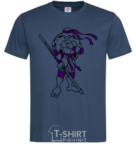 Men's T-Shirt Donatello navy-blue фото