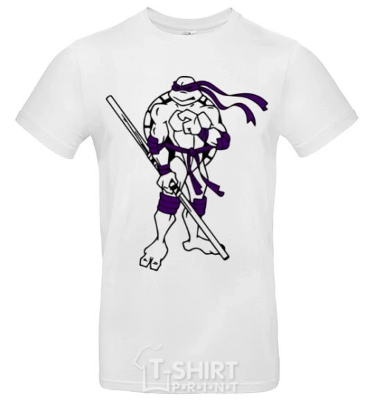 Men's T-Shirt Donatello White фото