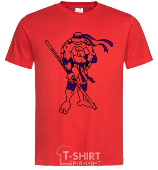 Men's T-Shirt Donatello red фото