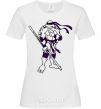 Women's T-shirt Donatello White фото