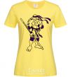 Women's T-shirt Donatello cornsilk фото