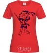 Women's T-shirt Donatello red фото