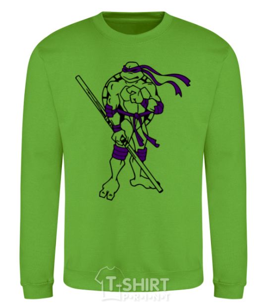 Sweatshirt Donatello orchid-green фото