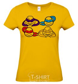 Women's T-shirt All turtles cornsilk фото