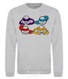 Sweatshirt All turtles sport-grey фото