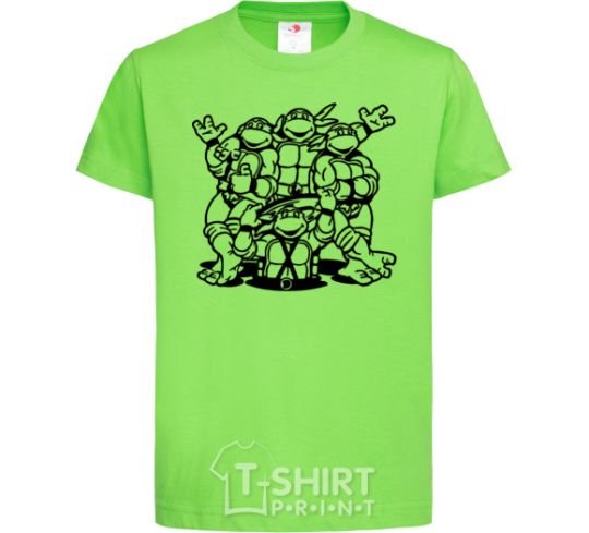 Kids T-shirt Shells at the hatch orchid-green фото