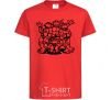 Kids T-shirt Shells at the hatch red фото