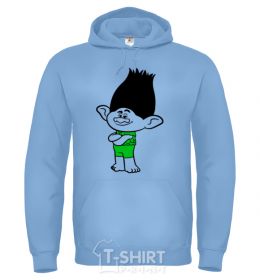 Men`s hoodie Tzvetan sky-blue фото