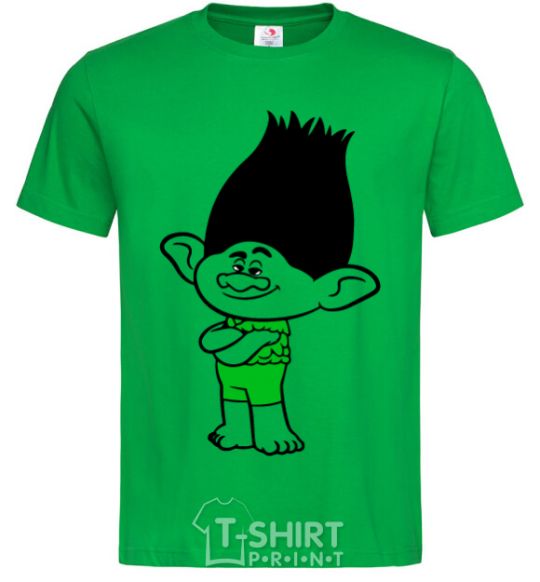Мужская футболка Цветан Зеленый фото