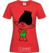 Women's T-shirt Tzvetan red фото