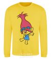 Sweatshirt Rose dances yellow фото