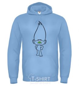 Men`s hoodie Diamond sky-blue фото