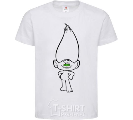 Kids T-shirt Diamond White фото