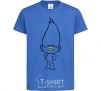 Kids T-shirt Diamond royal-blue фото