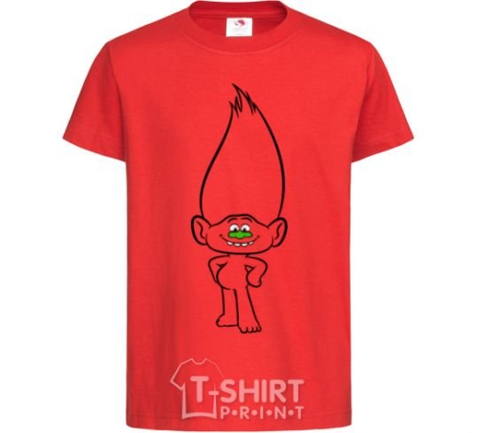 Kids T-shirt Diamond red фото