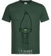 Мужская футболка Алмаз Темно-зеленый фото