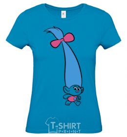 Women's T-shirt Tiny sky-blue фото