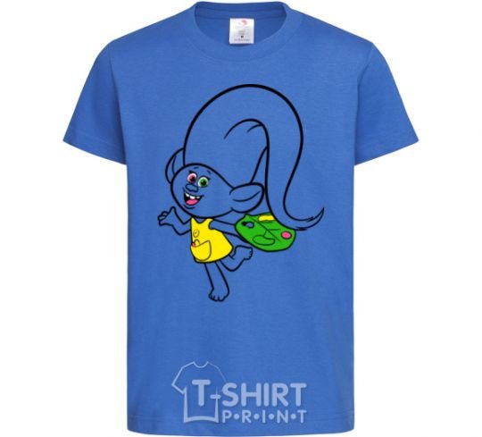 Kids T-shirt Harper royal-blue фото