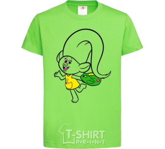 Kids T-shirt Harper orchid-green фото