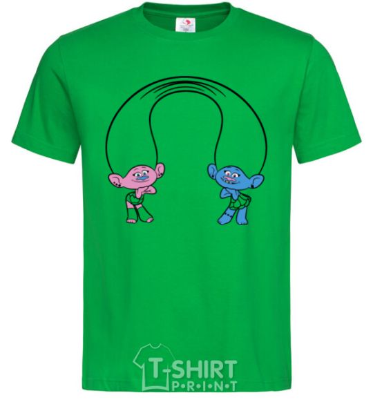 Men's T-Shirt Satinka and Cinelka kelly-green фото