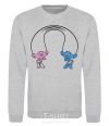 Sweatshirt Satinka and Cinelka sport-grey фото