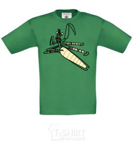 Kids T-shirt Master Mantis orchid-green фото