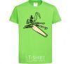 Kids T-shirt Master Mantis orchid-green фото
