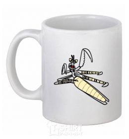 Ceramic mug Master Tigress White фото