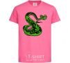 Kids T-shirt Master Snake heliconia фото