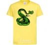 Kids T-shirt Master Snake cornsilk фото