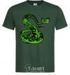 Men's T-Shirt Master Snake bottle-green фото